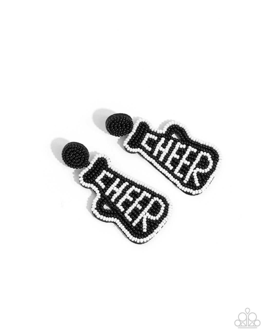 Thrilling Touchdown - Brown. Cheer Captain- Black Paparazzi Earring Bundle.