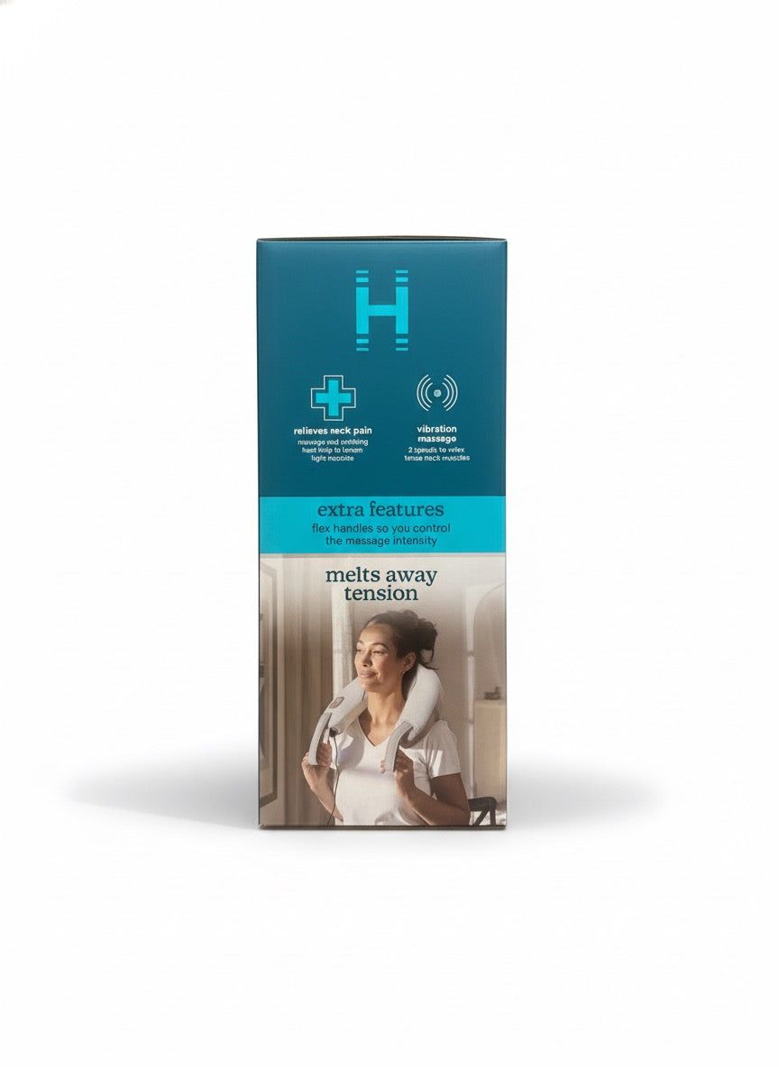 🌀 Homedics Vibration Neck Massager with Heat
