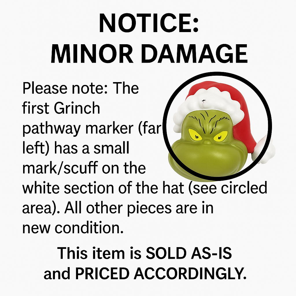 The Grinch Emoteglow™ Projection Musical Pathway Markers (Set of 3)