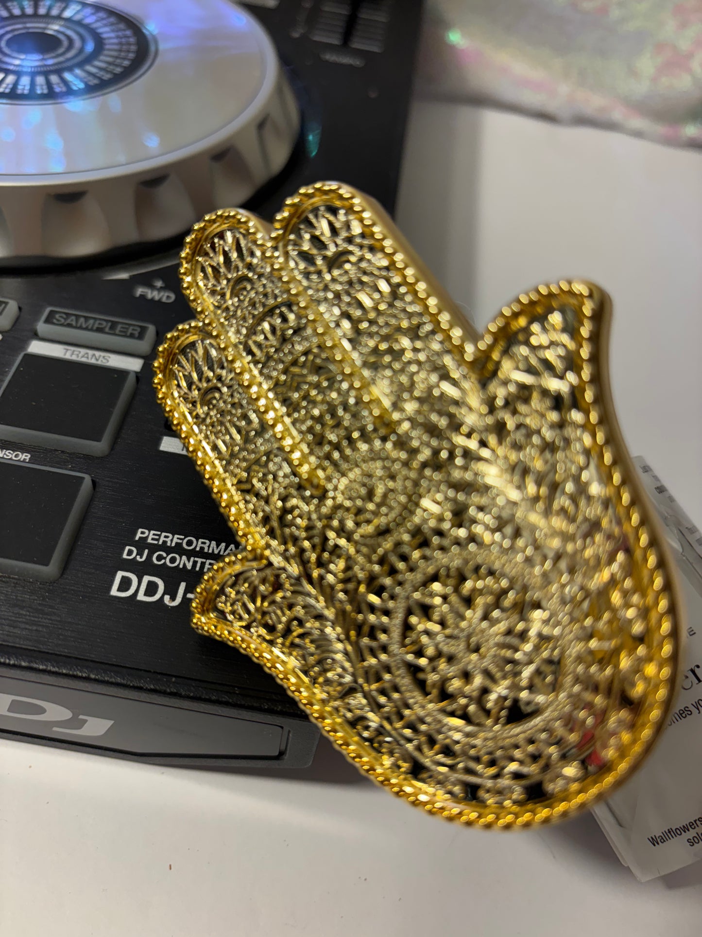 ✨ Rare Find: Limited Edition Golden Hamsa Wallflower ✨
