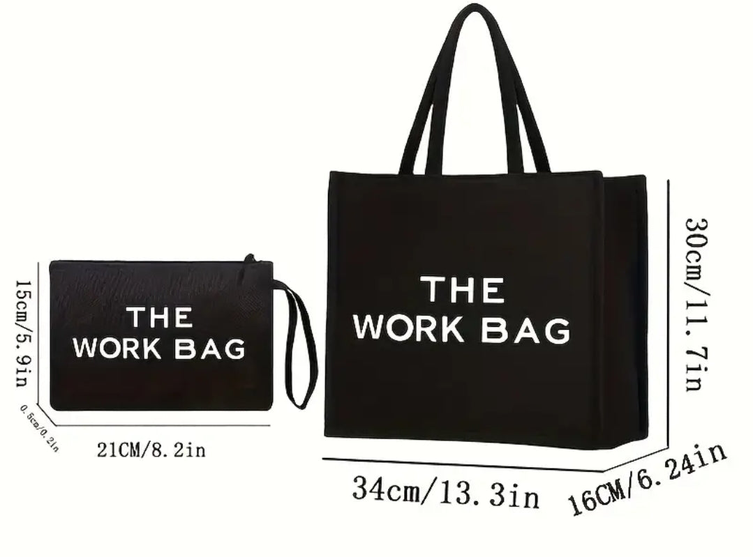 Work Bag Set- Black 🖤