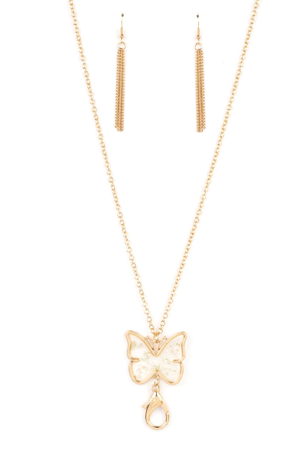 Gives Me Butterflies - Gold Necklace