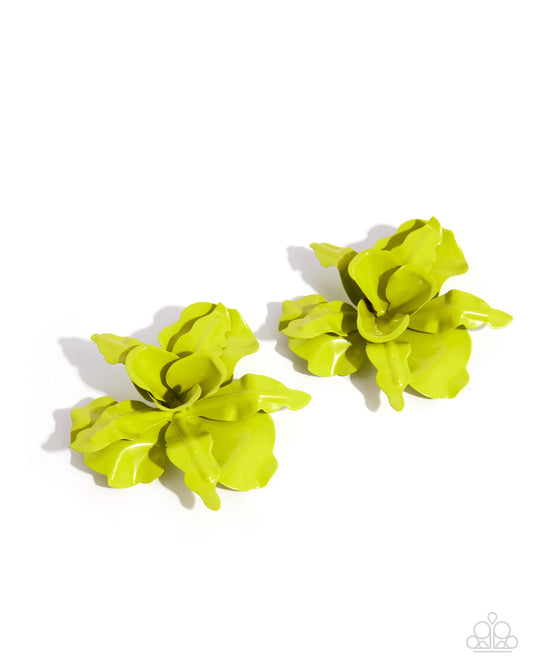 Funky Florals - Green