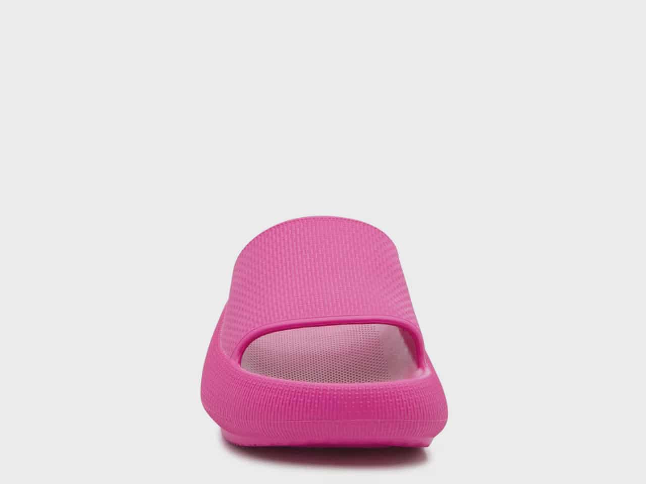 Fuschia Pink Syma Slides by Mix No 6