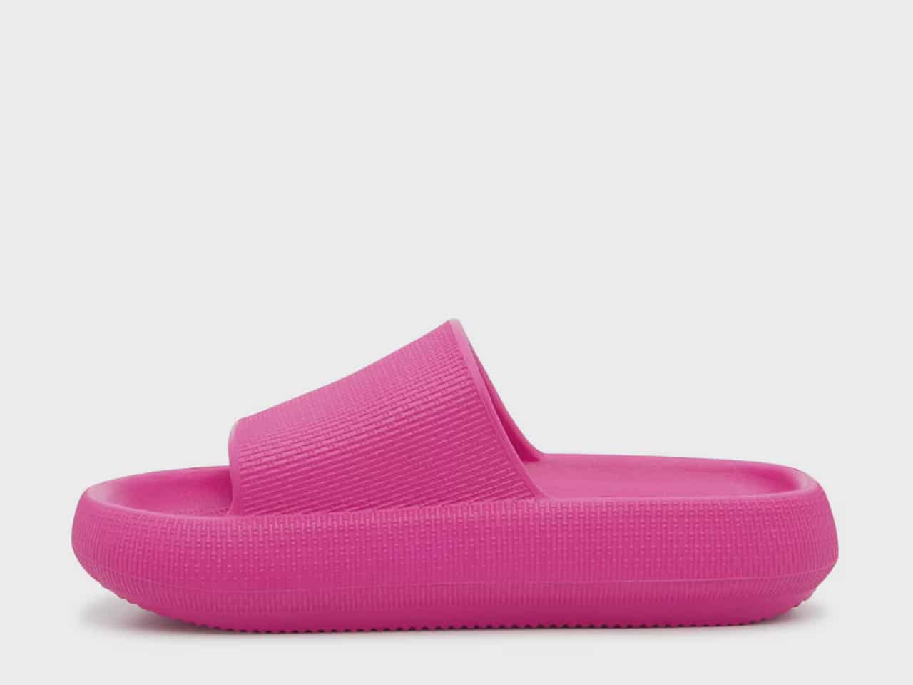 Fuschia Pink Syma Slides by Mix No 6