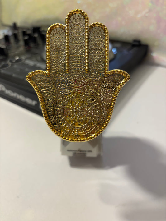 ✨ Rare Find: Limited Edition Golden Hamsa Wallflower ✨