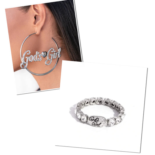 God's Girl Set - White