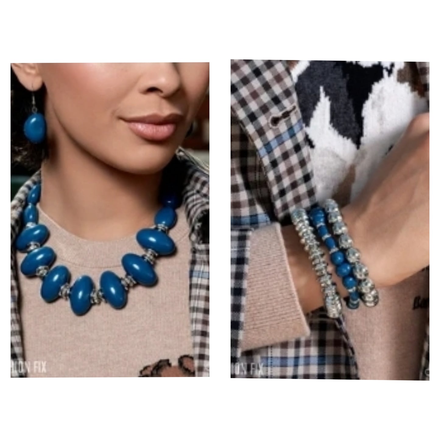 Tangible Tradition & Timeless Tangibility 2 Piece Set - Blue