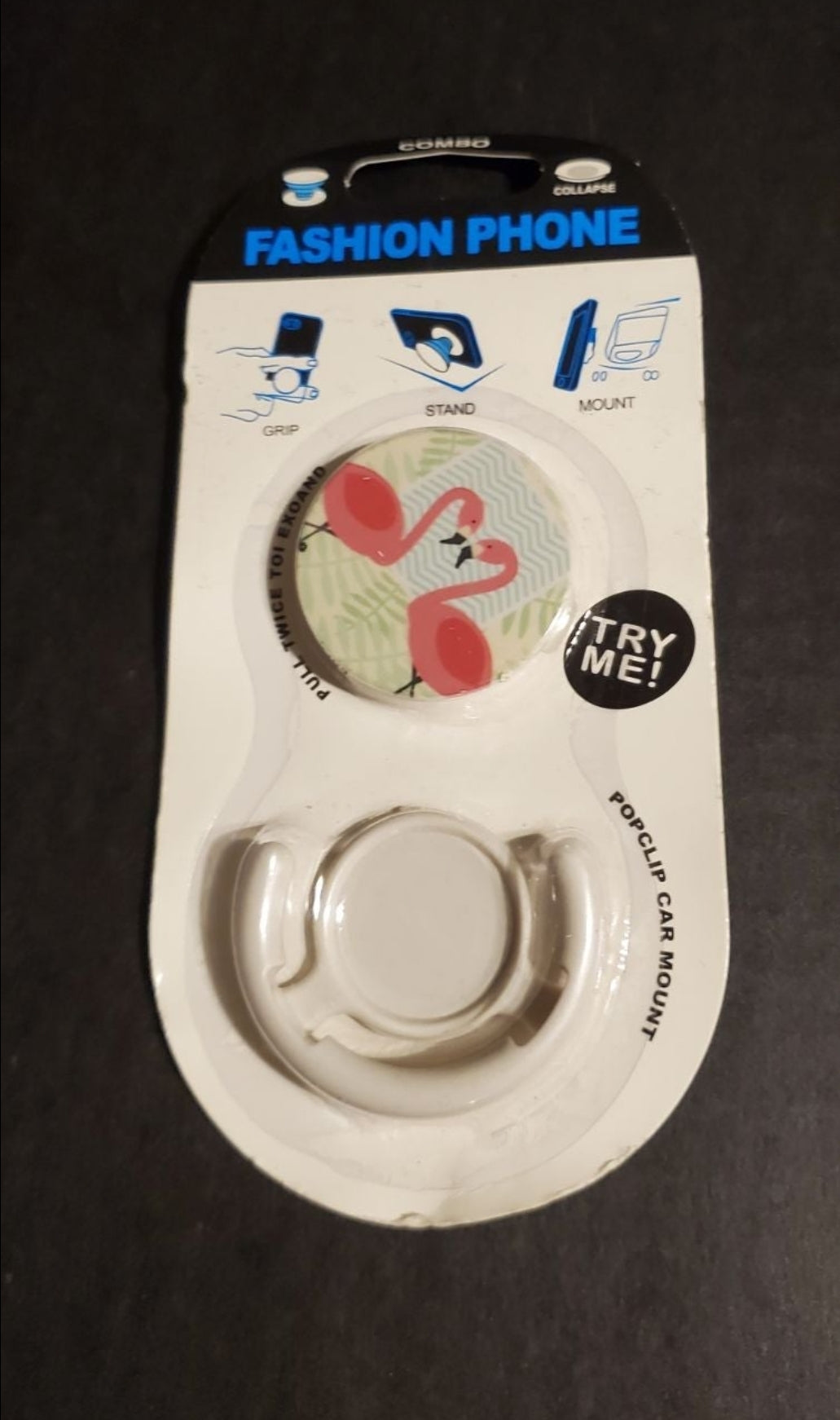 Phone Grip with Mount (Various prints)
