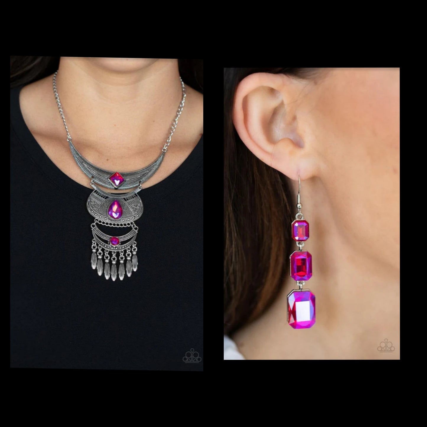 Lunar Enchantment & Cosmic Red Carpet 2 Piece Paparazzi Set.