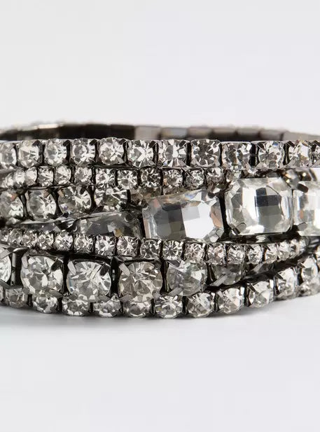 Rhinestone Stretch Bracelet