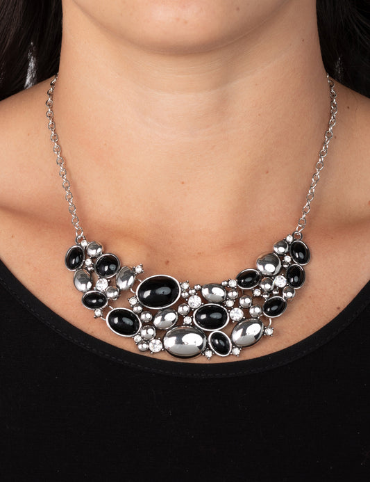 Contemporary Calamity - Black Necklace