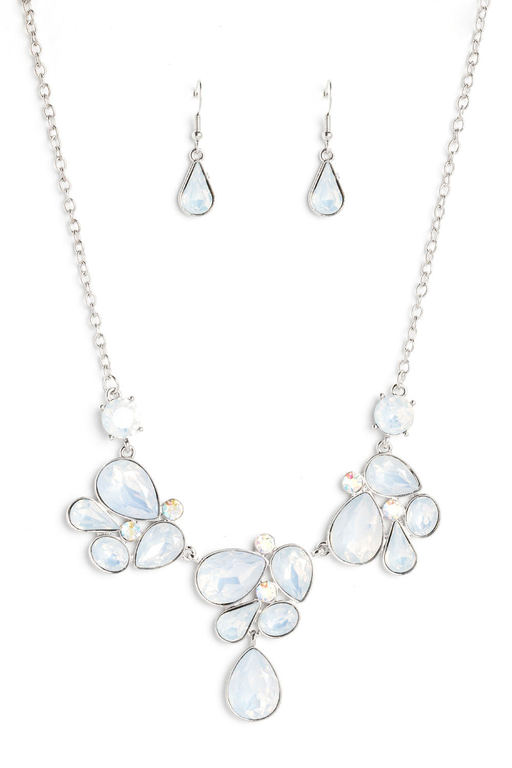 Everglade Escape - White Necklace